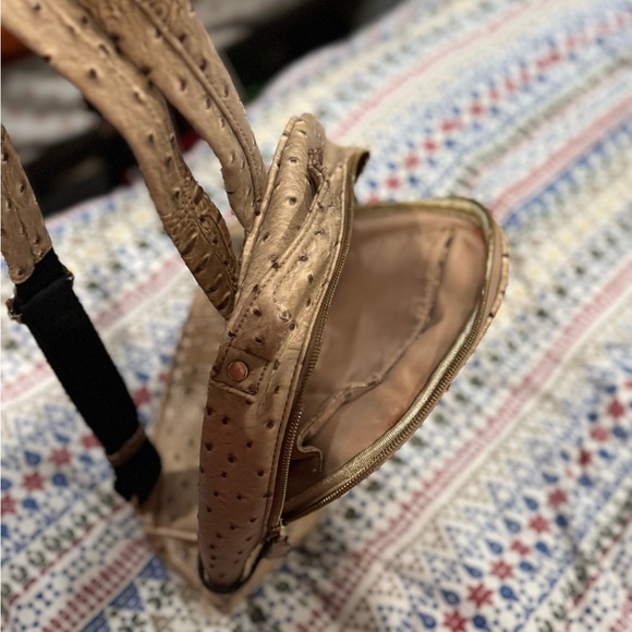 Textured Tan Backpack - Picture 5 of 5